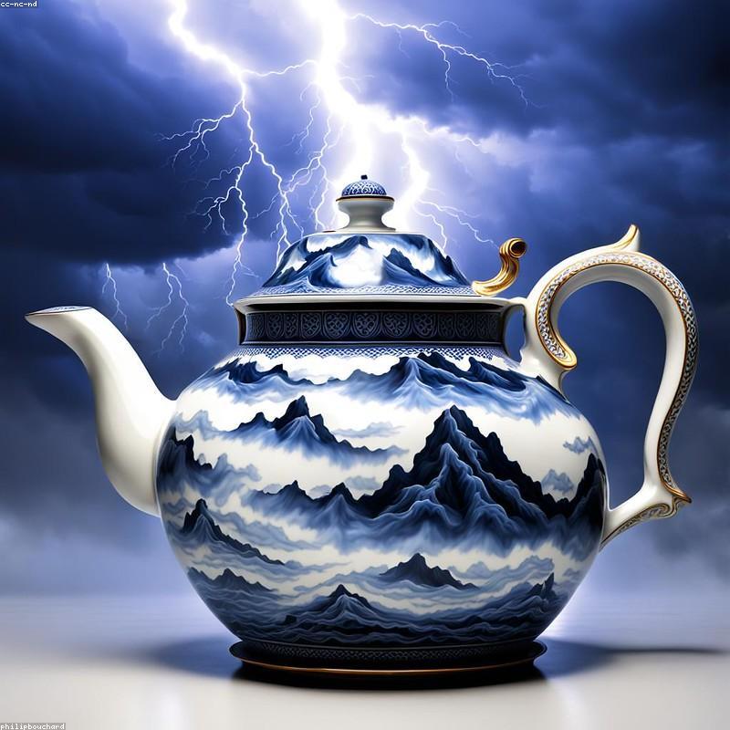 Ceramic Tea Pot — 800ml