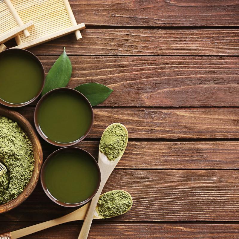 Bamboo Tea Scoop & Whisk Set